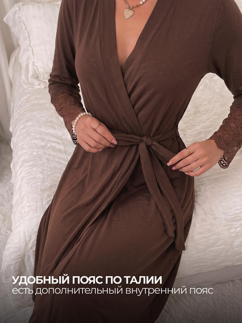 Халат "Совершенство"_700/капучино