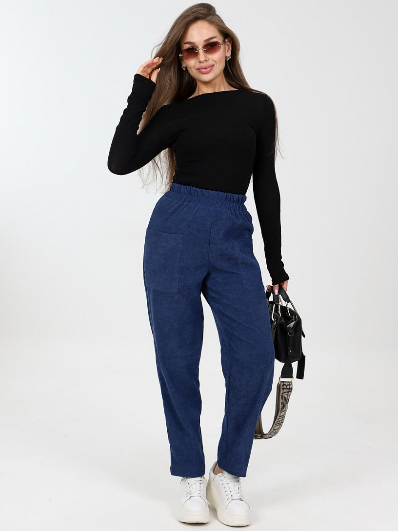 Брюки Эдель_О644/индиго